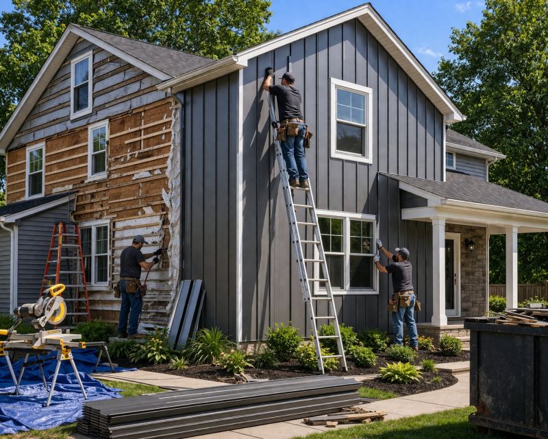Building Siding Installation in Rome, GA