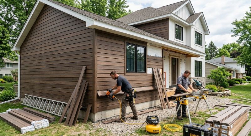 Composite Siding Installation in Sugar Valley, GA