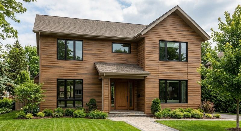 Faux Wood Siding Installation in Rome, GA