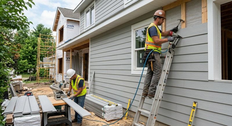Fiber Siding Installation in Adairsville, GA
