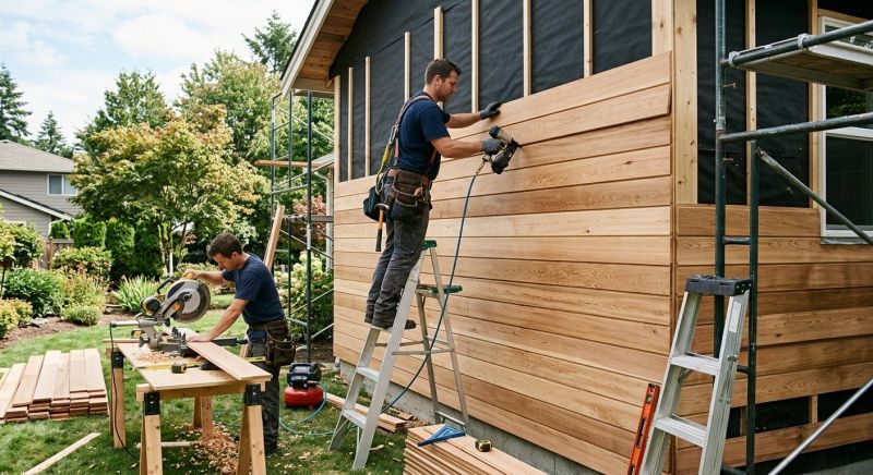 Hardwood Siding Installation in Calhoun, GA
