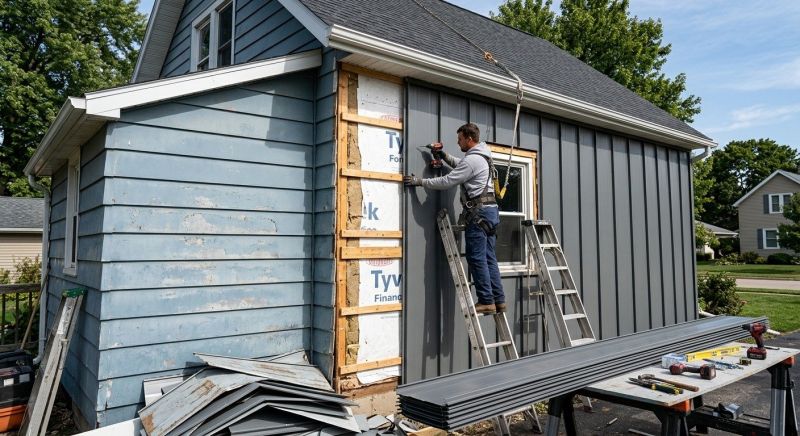 Metal Siding Replacement in Summerville, GA