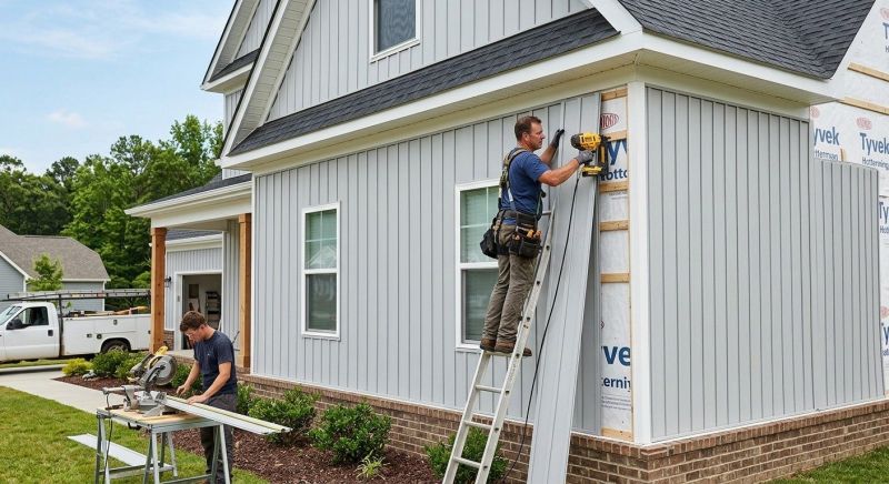 Vertical Siding Replacement in Rome, GA