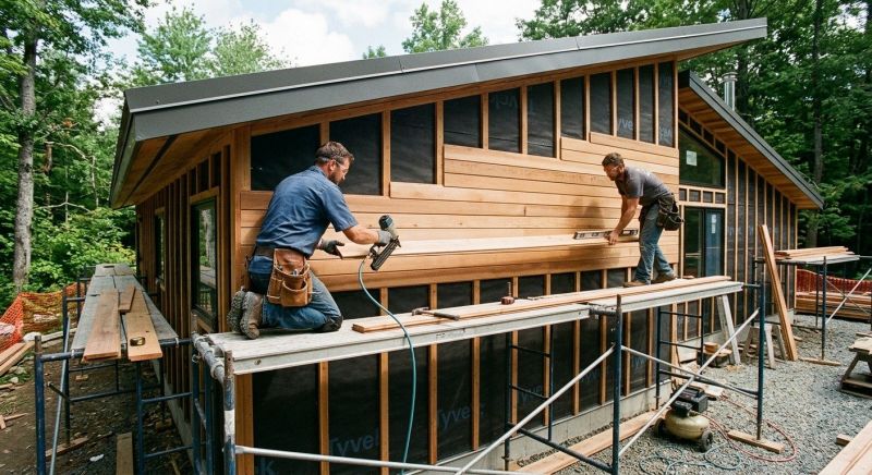 Wood Cladding Installation in Summerville, GA