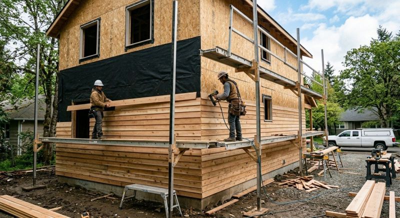 Wood Siding Installation in Summerville, GA
